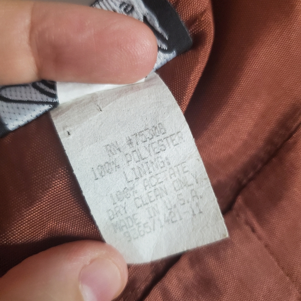 Vintage Y2K Halter Babydoll Dress Satin Brown w/ Bow Size 7/8 Retro Prom Formal - Picture 10 of 16